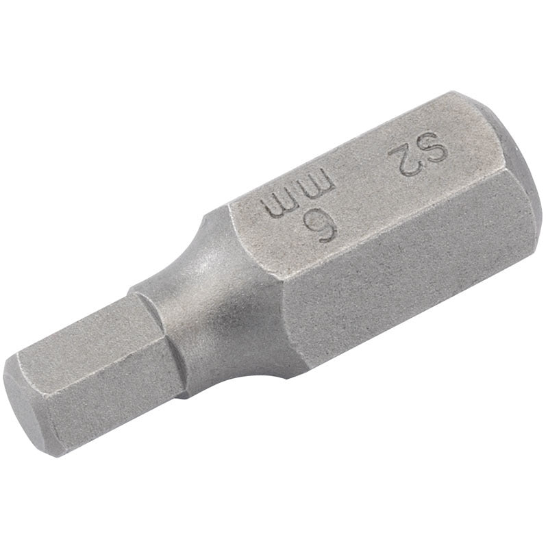 DRAPER hexagonal 6mm spare bits - Length 30mm - 1102637