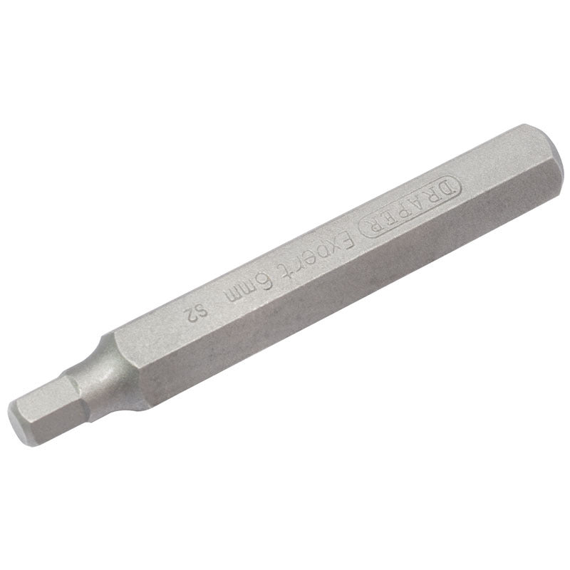 DRAPER hexagonal 6mm spare bits - Length 75mm - 1102664