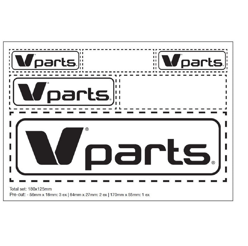 V-PARTS Stickers Sheet