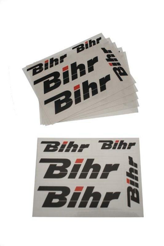 BIHR Black Stickers