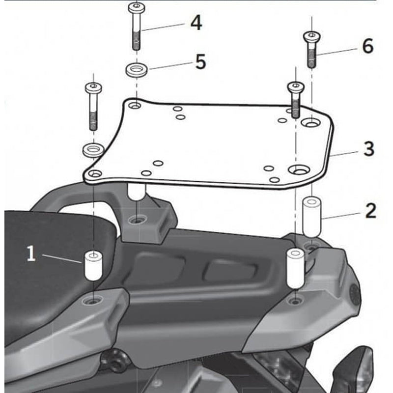 SHAD Top Master Fitting Yamaha - 1103690
