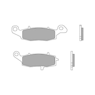BREMBO Road/Sport Sinter-Bremsbeläge - 07KA19SR