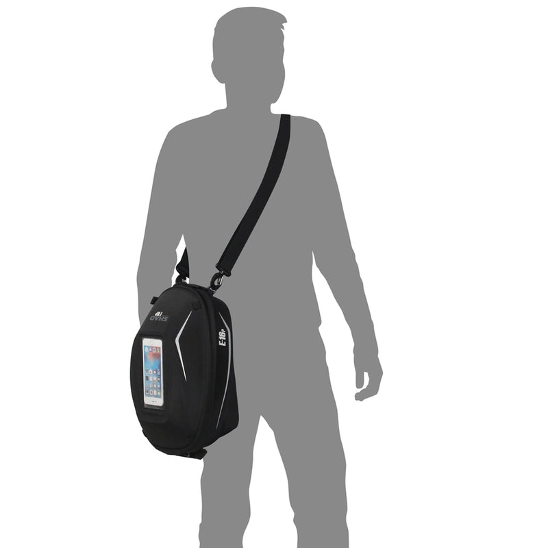 SHAD E16P Tank Bag with Pin System 11/15L - Black