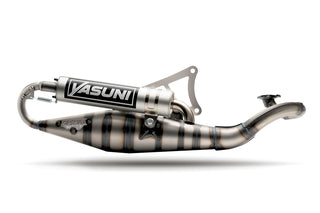 YASUNI Carrera 10 Vollauspuffanlage aus Aluminium – Minarelli horizontal