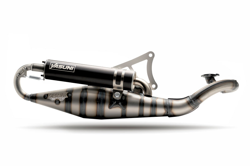 YASUNI Carrera 10 Full Exhaust System Black - Minarelli Horizontal
