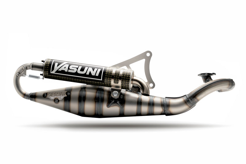 YASUNI Carrera 10 Full Exhaust System Carbon/Kevlar - Minarelli Horizontal