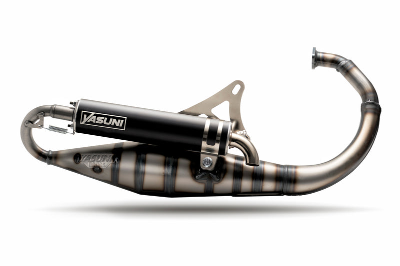 YASUNI Carrera 10 Full Exhaust System Black - Minarelli Vertical