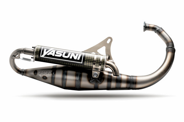 YASUNI Carrera 10 Full Exhaust System Carbon/Kevlar - Minarelli Vertical