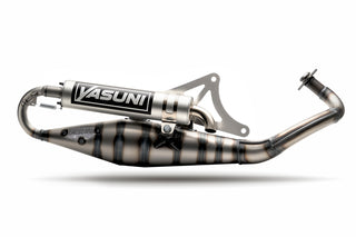 YASUNI Carrera 10 Vollauspuffanlage aus Aluminium – Piaggio