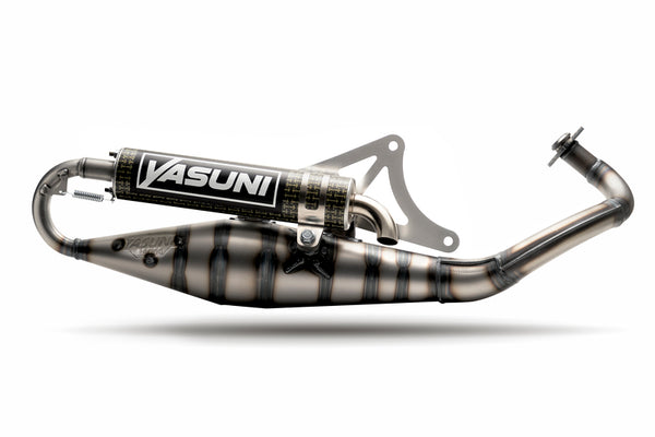 YASUNI Carrera 10 Vollauspuffanlage Carbon/Kevlar – Piaggio