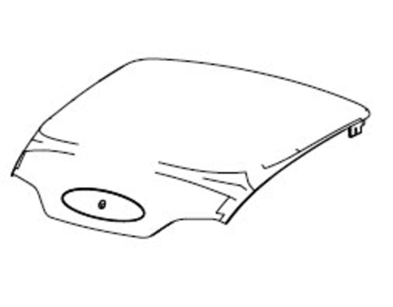 SHAD SH40 Alu Look Top Box Cover