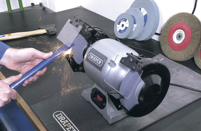 DRAPER 230V Heavy Duty Bench Grinder 150mm 370W