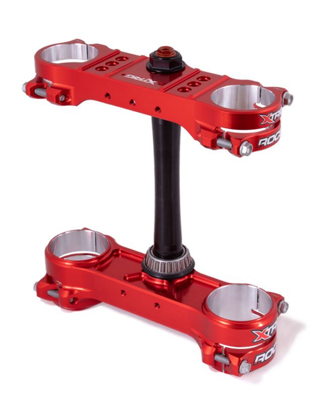 XTRIG ROCS Pro Gabelbrücke Offset 20-22 mm - Red Gas Gas