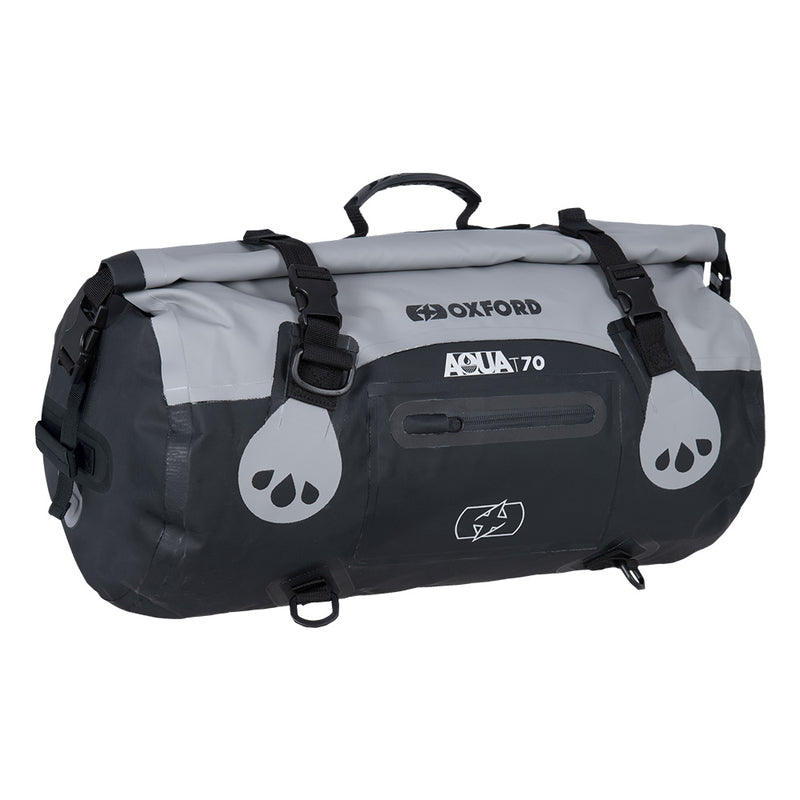 OXFORD Aqua T-70 Roll Bag Grey/Black 70L
