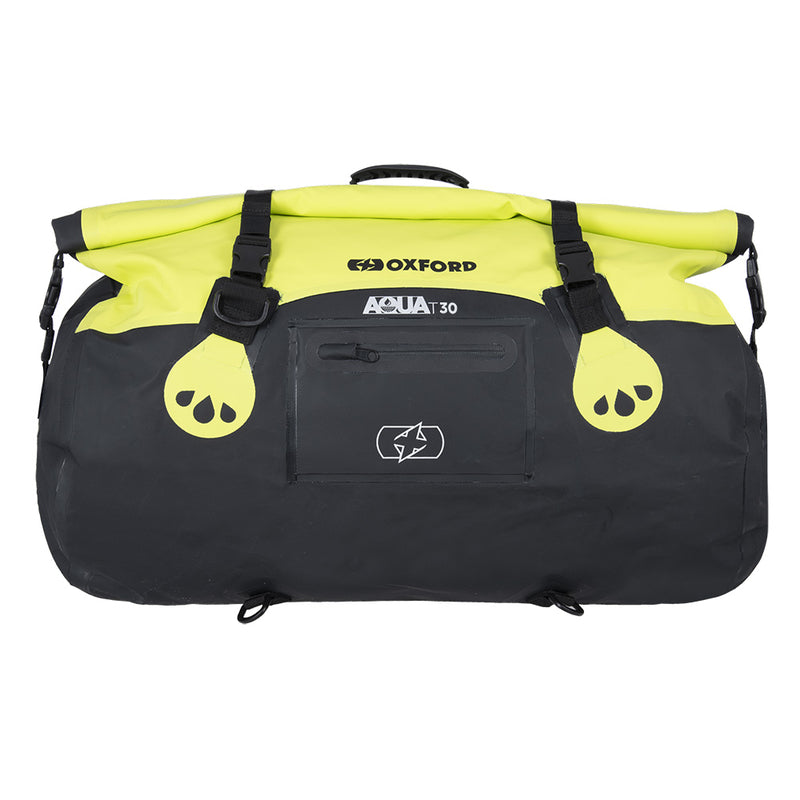 OXFORD Aqua T-30 Roll Bag Black/Neon Yellow 30L