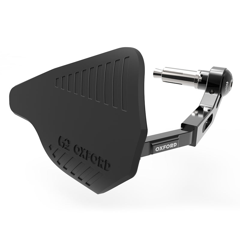 OXFORD Handguards with Aluminium Lever Guard - Black