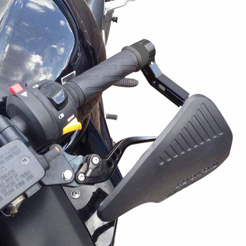 OXFORD Handguards with Aluminium Lever Guard - Black