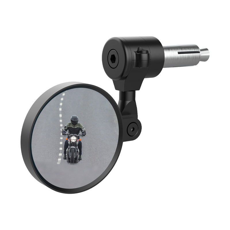 OXFORD Cafe Bar End Universal Mirror - Black (1pc)