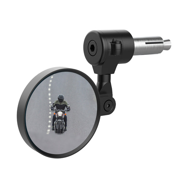 OXFORD Cafe Bar End Universal Mirror - Black (1pc)