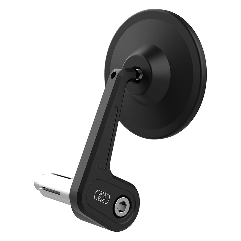 OXFORD Street Bar End Universal Left Mirror - Black (1pc)