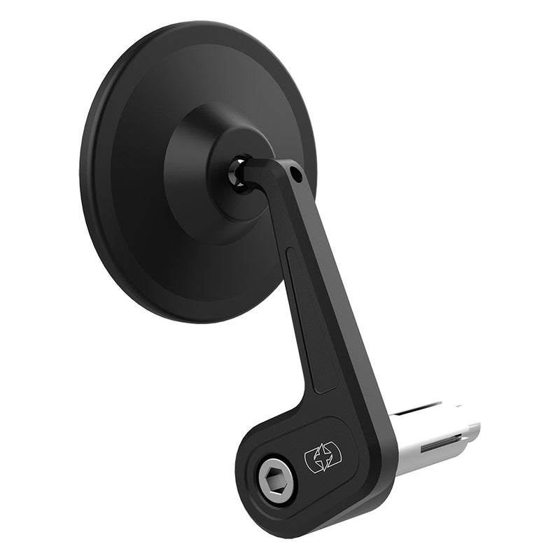 OXFORD Street Bar End Universal Right Mirror - Black (1pc)