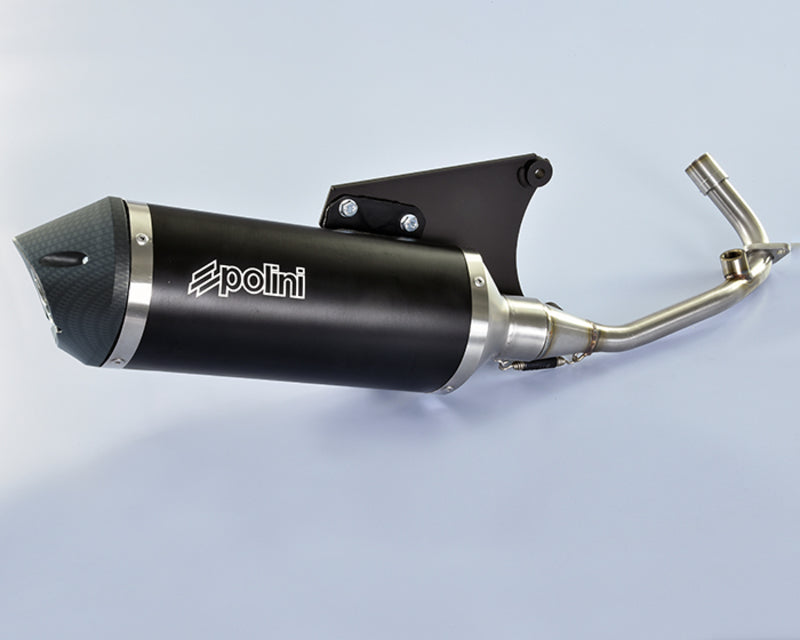 POLINI Full Exhaust System Stainless Steel/Carbon - Vespa 125