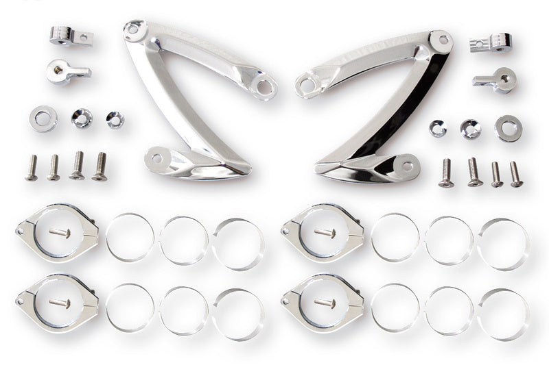 HIGHSIDER Z-Style Light Mount Set - 47/49/50/52/54 mm