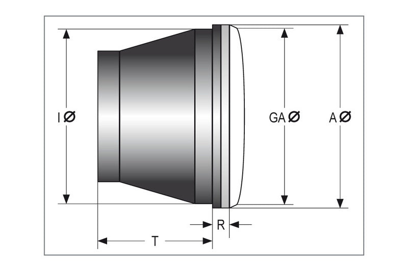 HIGHSIDER Voyage Headlight Insert LED - 7"