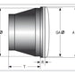 HIGHSIDER Voyage Headlight Insert LED - 7"
