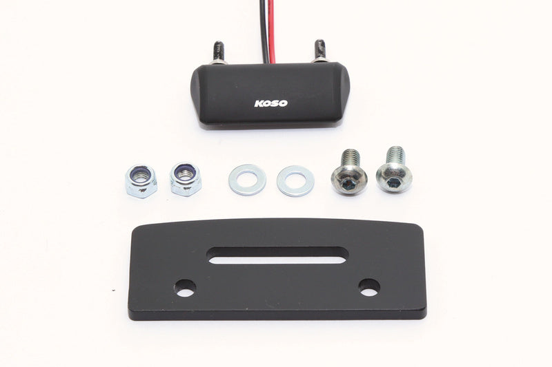 HIGHSIDER Bracket with LED License Plate Light - 1108346