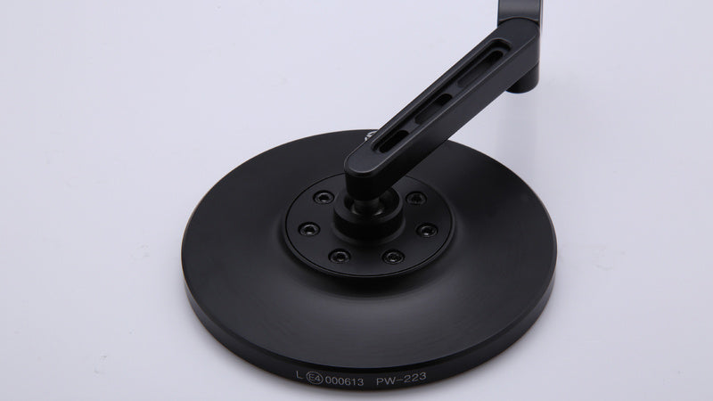 HIGHSIDER Conero 2 Black Edition Bar End Mirror Short - By Unit