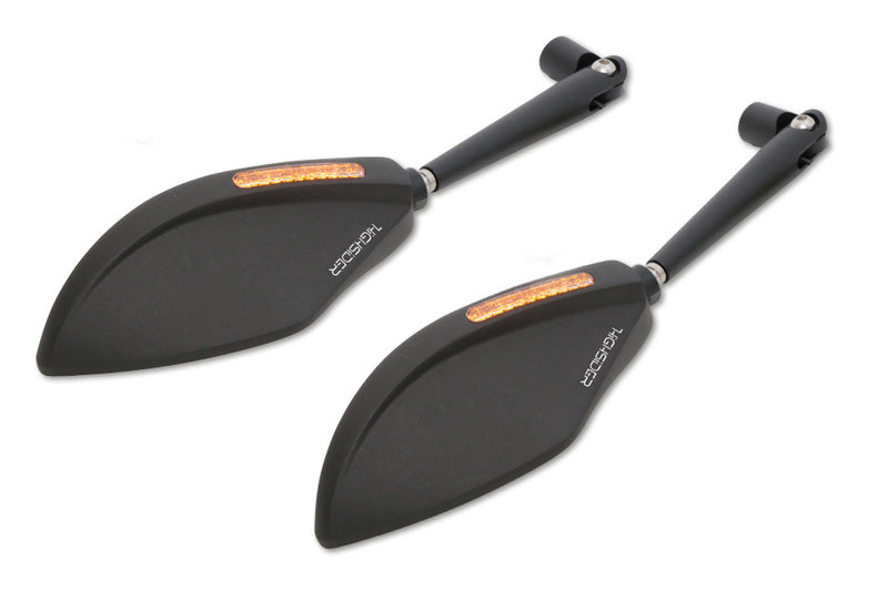 HIGHSIDER Torezzo Fairing Mirror - with sequence LED Indicators