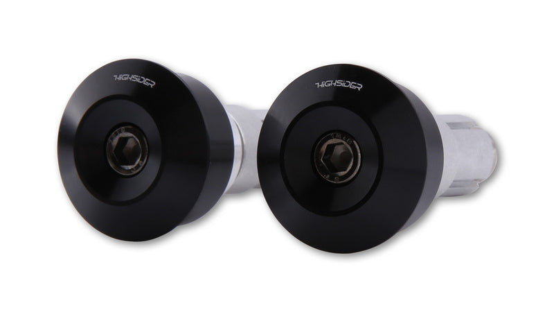 HIGHSIDER Handlebar Weights DOT, Aluminium, Black