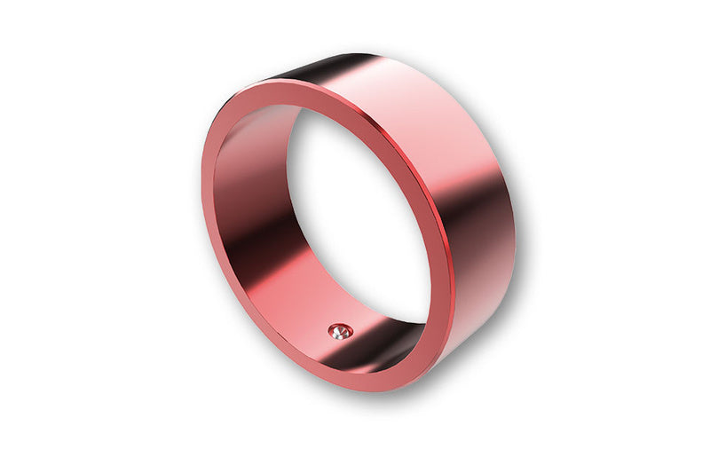 HIGHSIDER Colour Ring For Handlebar Weights, dark Red