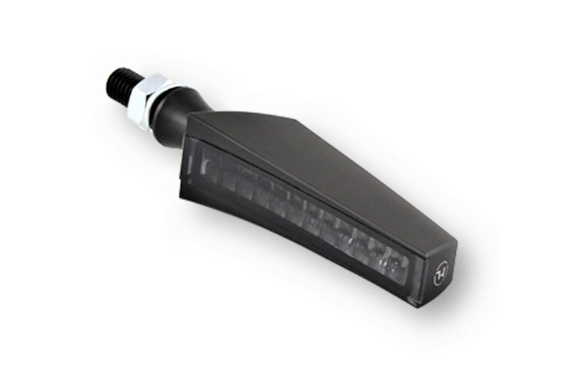 HIGHSIDER LED Sequence Indicator STS 1, Black Housing, Tinted Glas