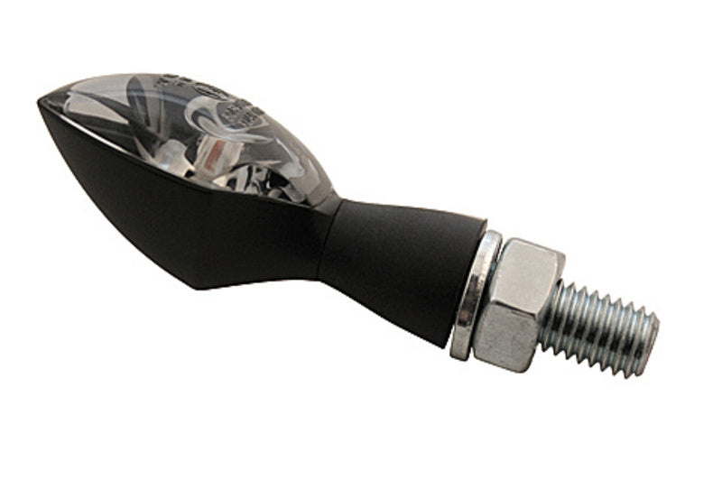 HIGHSIDER Pen Head Single LED Indicator, Tinted Glass