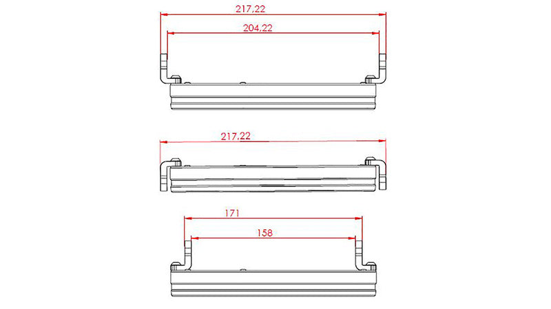HIGHSIDER CNC Lamp Holder Ring Frame-R1 Lateral Mounting