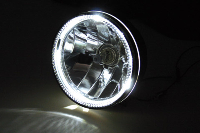 HIGHSIDER 5 3/4 Inch Main Head Light Skyline, LED Parking Light Ring - 1108605001
