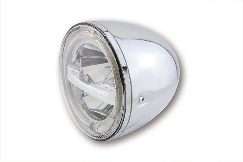 HIGHSIDER 5 3/4 Inch LED Head Light Circle, Chrome - 1108610002