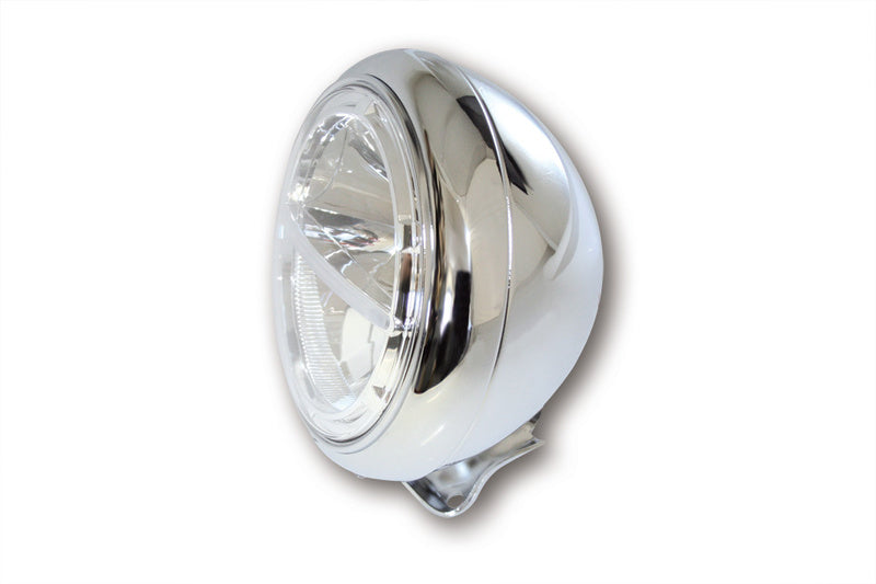 HIGHSIDER 7 Inch Voyage HD-Style LED Head Light, Bottom Mounting - 1108617001