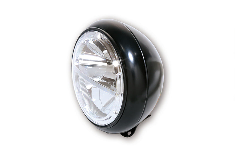 HIGHSIDER 7 Inch Voyage HD-Style LED Head Light, Bottom Mounting - 1108617002
