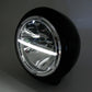 HIGHSIDER 7 Inch Voyage HD-Style LED Head Light, Bottom Mounting - 1108617002