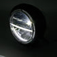 HIGHSIDER 7 Inch Voyage HD-Style LED Head Light, Bottom Mounting - 1108617002