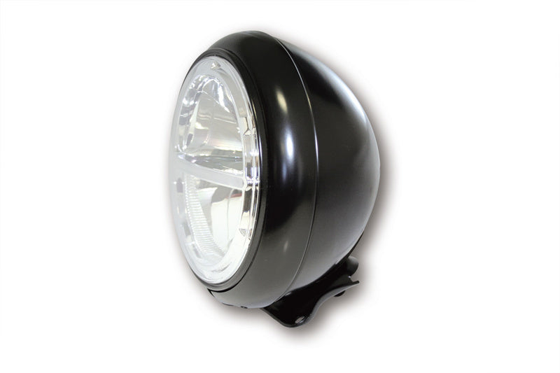 HIGHSIDER 7 Inch Voyage HD-Style LED Head Light, Bottom Mounting - 1108617002