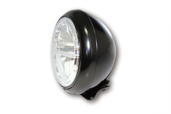 HIGHSIDER 7 Inch Voyage HD-Style LED Head Light, Bottom Mounting - 1108617002