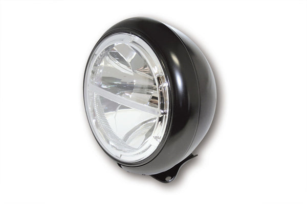 HIGHSIDER 7 Inch Voyage HD-Style LED Head Light, Bottom Mounting - 1108617002