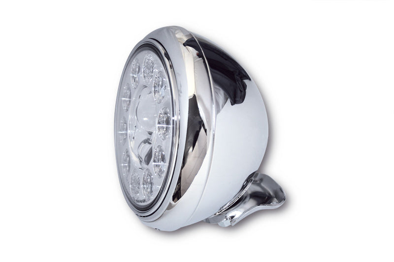 HIGHSIDER 7 Inch HD-Style Type1 LED Head Light, Bottom Mounting