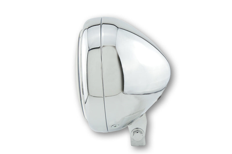 HIGHSIDER 5 3/4 Inch LED Head Light PECOS Type5, Chrome