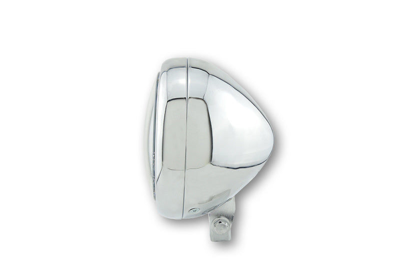 HIGHSIDER 5 3/4 Inch LED Head Light PECOS Type6 With TFL, Chrome