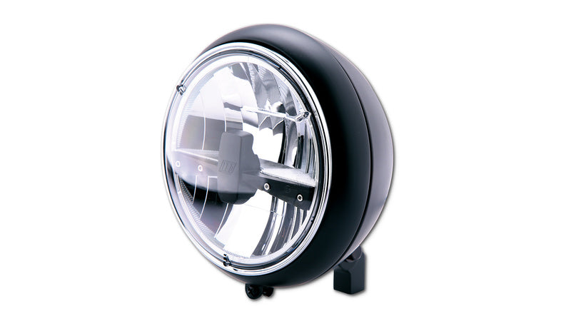 HIGHSIDER 7 Inch LED Head Light Yuma 2 Type3, Black